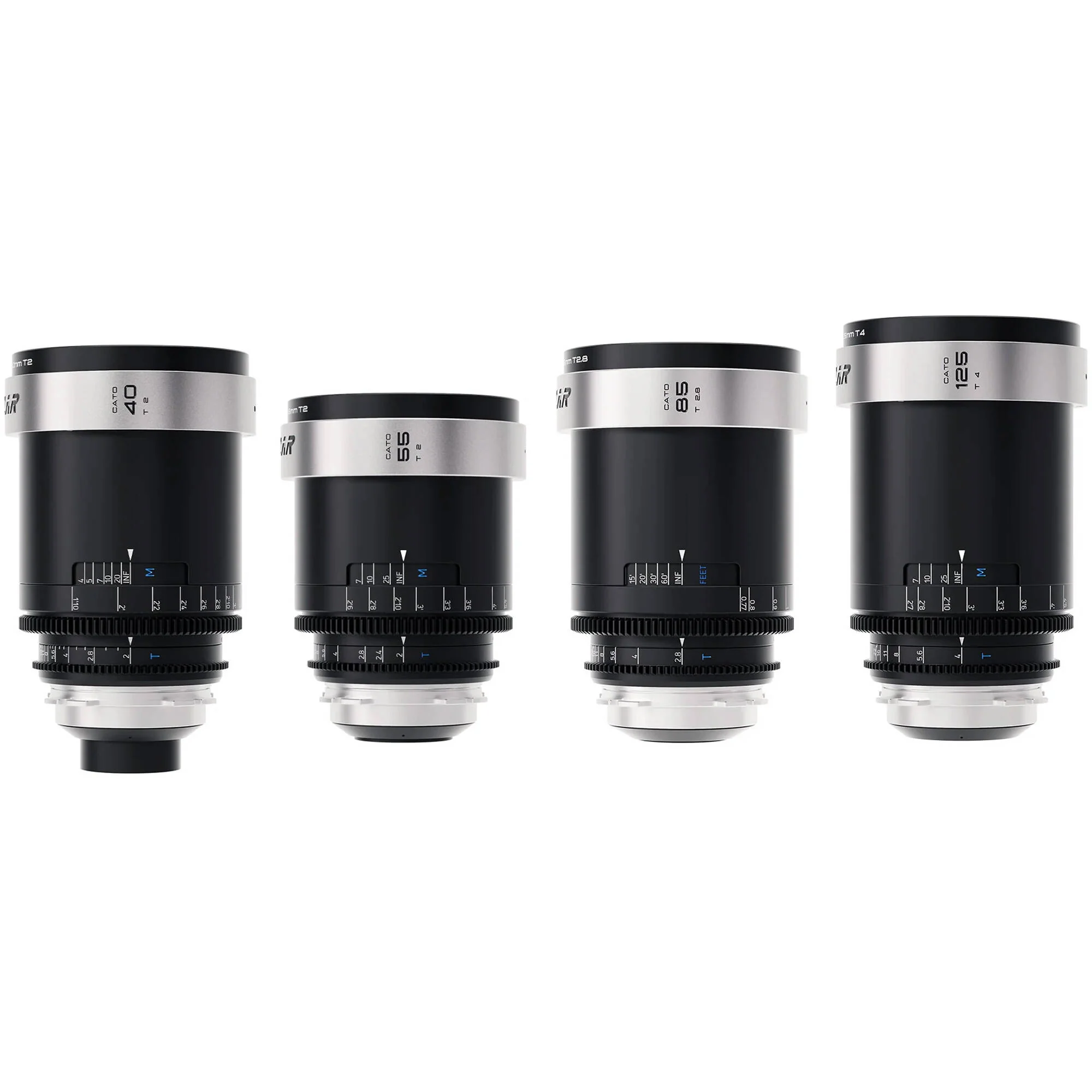 BLAZAR LENS CATO 40/55/85/125mm Full-Frame 2x Anamorphic 4-Lens Set (ARRI PL) - Image 2