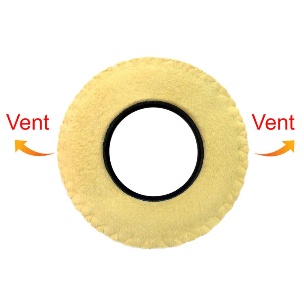 Bluestar Mid Round Viewfinder Eyecushion for ALEXA & AMIRA (Ultrasuede, Black) - Image 2