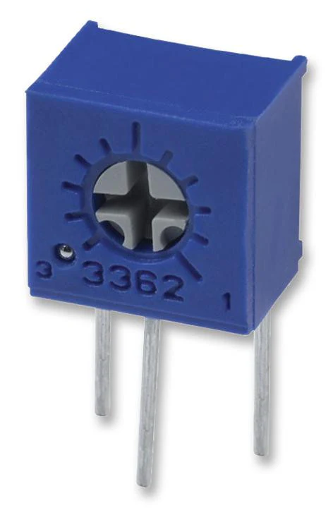 BOURNS 3362S-1-103LF Trimmer Potentiometer, 10 kohm, 500 mW, ± 10%, Trimpot 3362 Series, 1 Turns, Through Hole