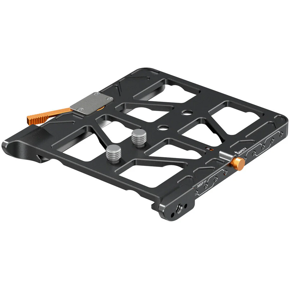 Bright Tangerine BUD Compatible Bottom Dovetail Plate for Sony BURANO