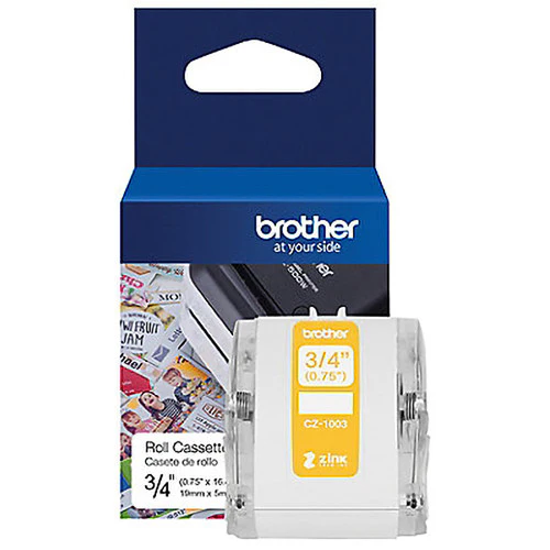 Brother 0.75" x 16.4' Label Roll - Image 2