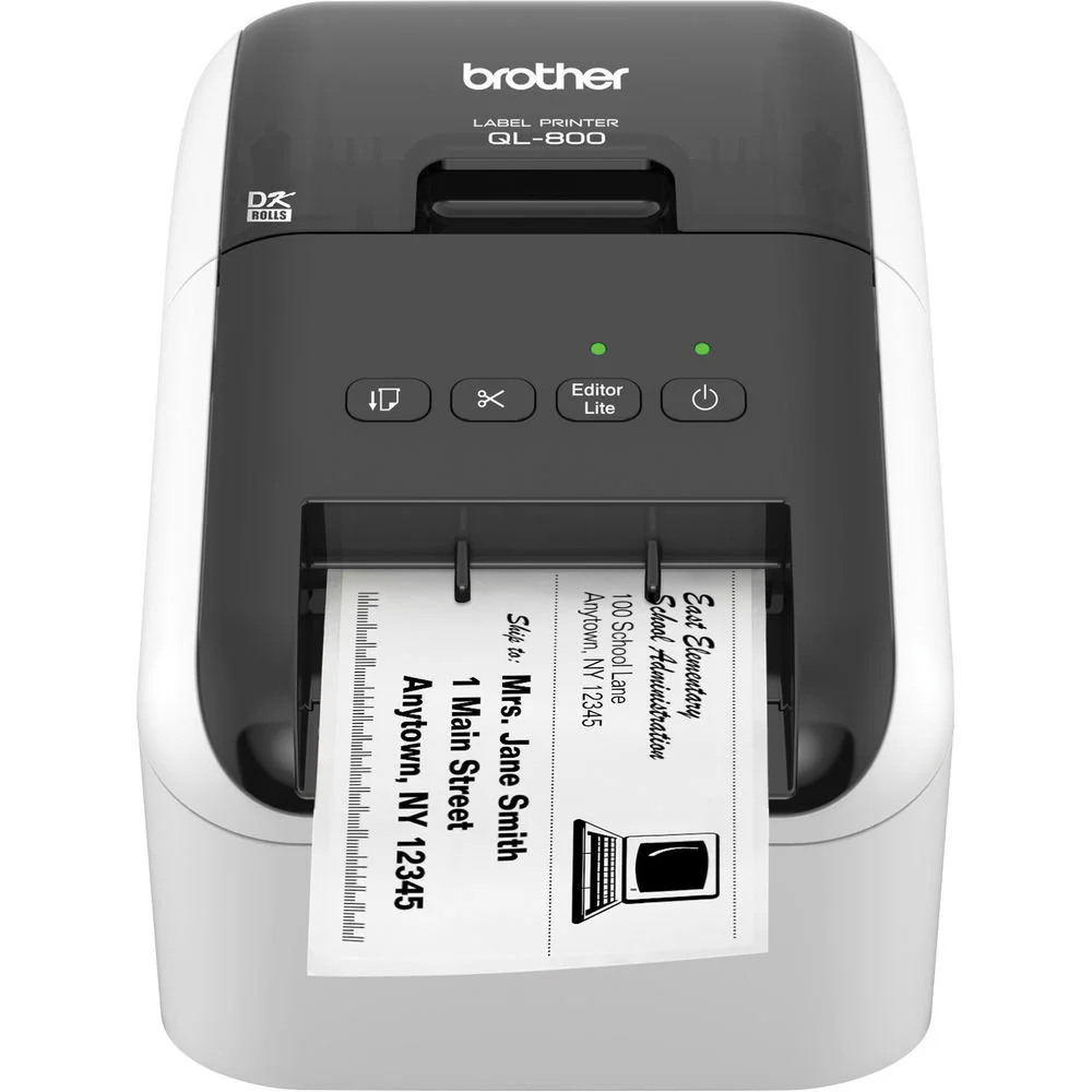 Brother QL-800 High Speed Professional Label Printer - Image 2