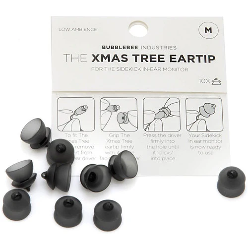 Bubblebee Industries The Sidekick Christmas Tree Eartip (Medium, 10-Pack) - Image 2