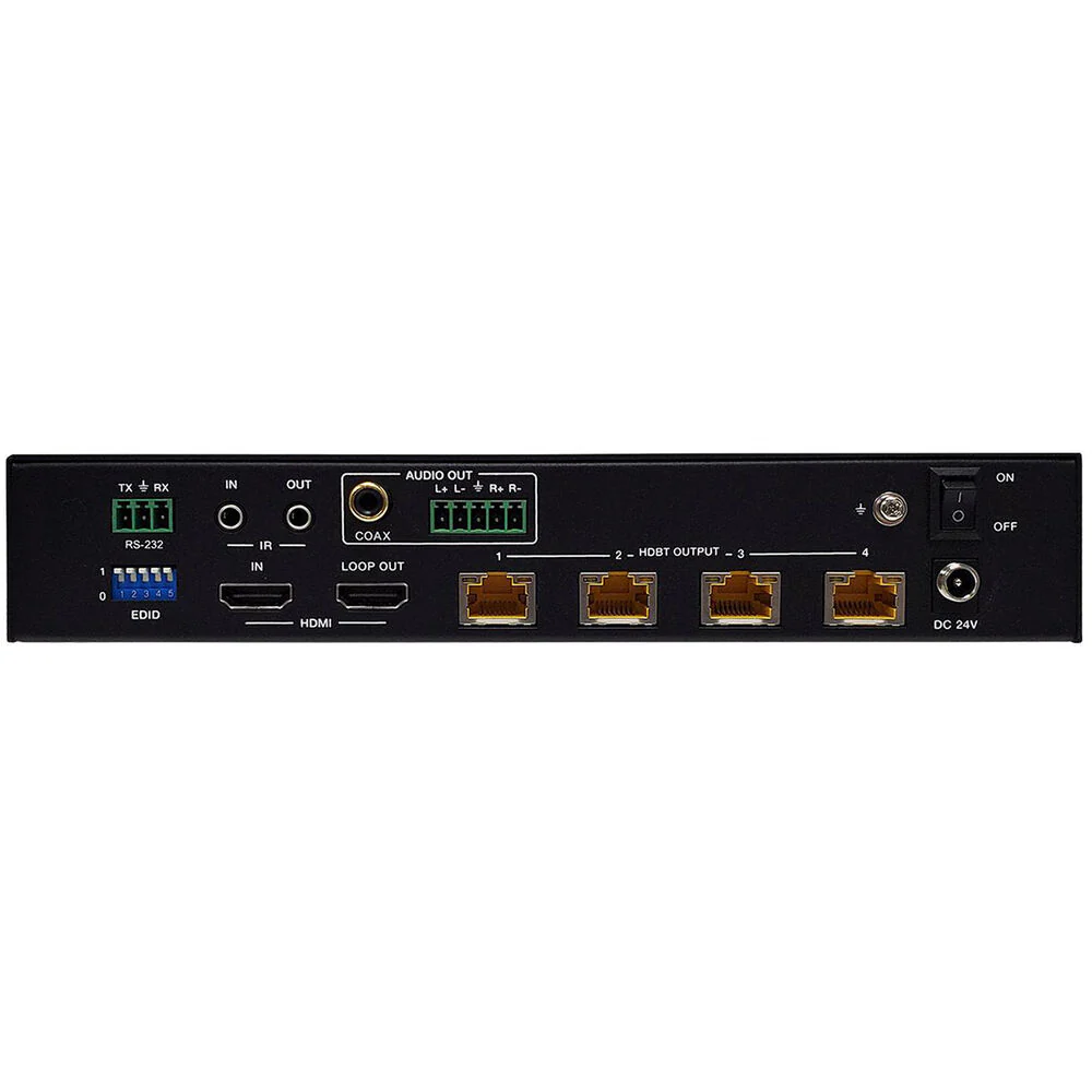 BZBGear 1x4 UHD 4K 18 Gb/s HDMI-over-HDBaseT Splitter/Distribution Amplifier - Image 5