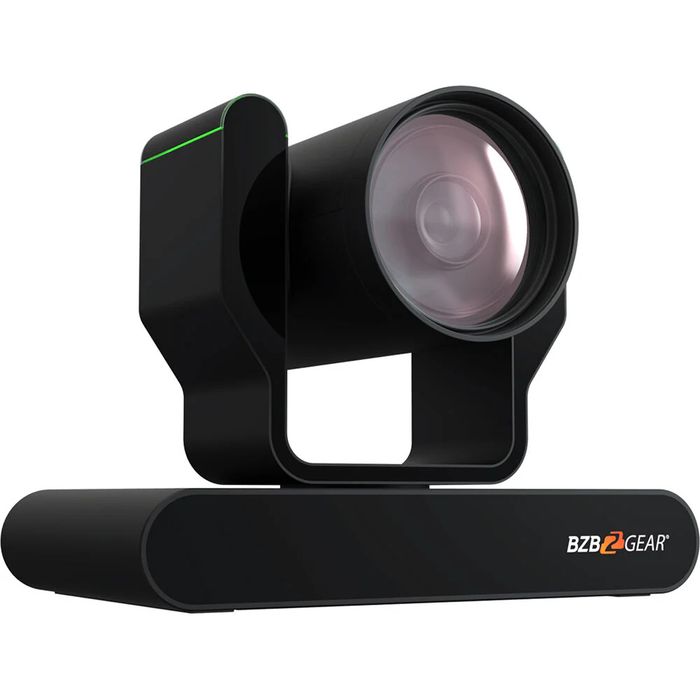 BZBGear Live Streaming 4K PTZ Camera with Tally Lights & 25x Optical Zoom (Black) - Image 2