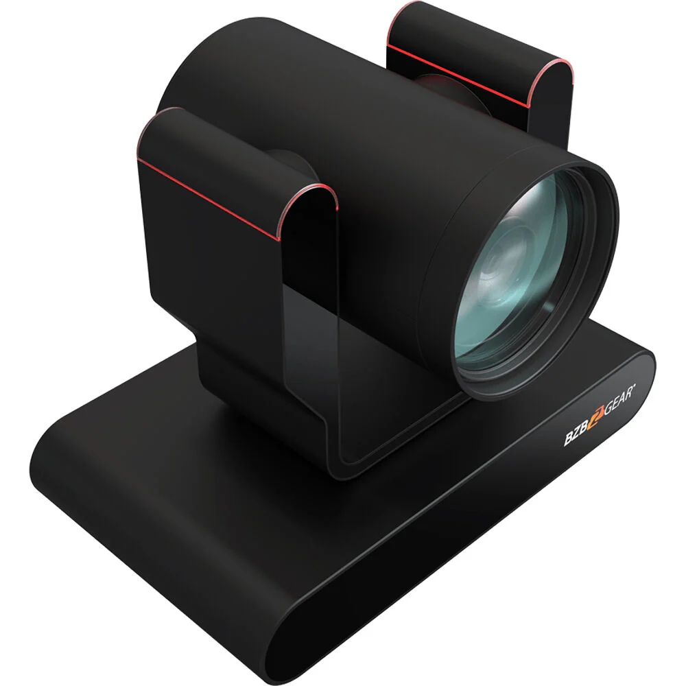 BZBGear Live Streaming 4K PTZ Camera with Tally Lights & 25x Optical Zoom (Black) - Image 3