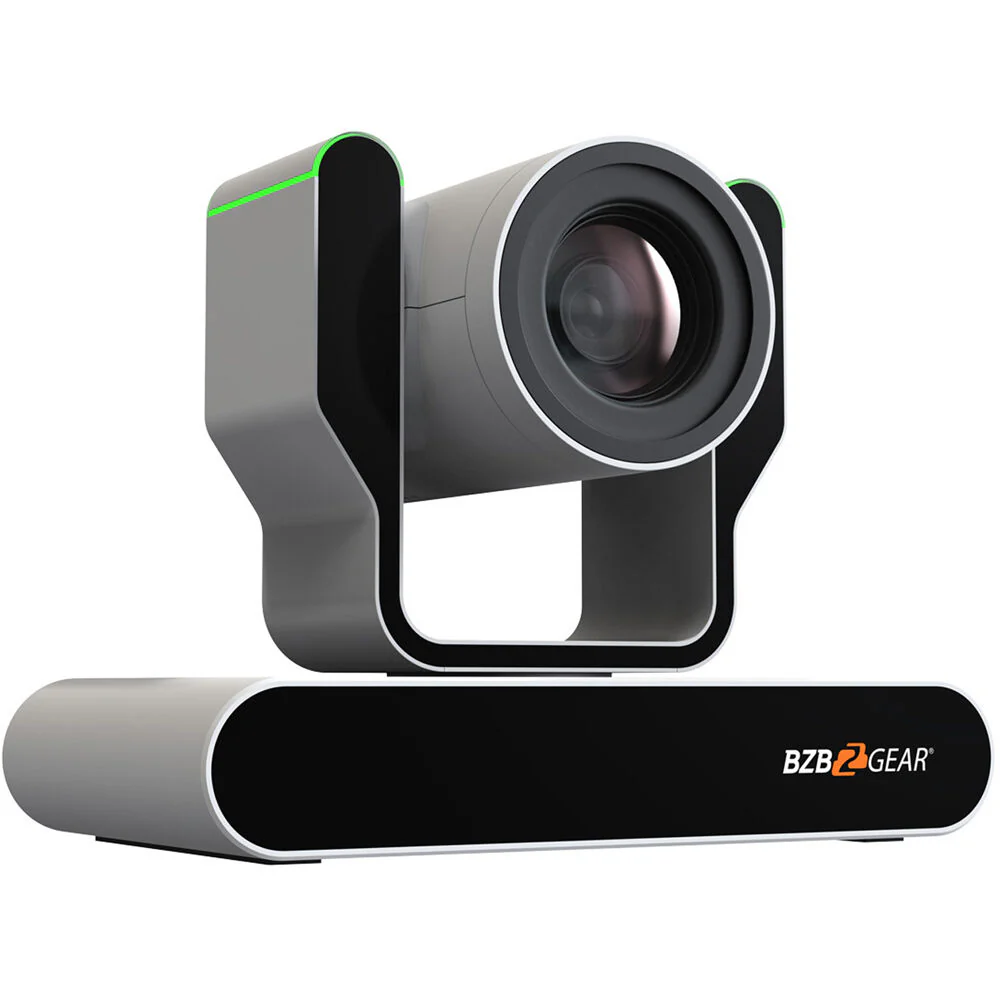BZBGEAR Live Streaming HD PTZ Camera with Auto-Tracking, Tally & 20x Zoom (White) - Image 4