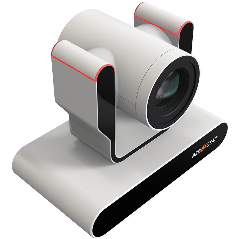 BZBGEAR Live Streaming HD PTZ Camera with Auto-Tracking, Tally & 20x Zoom (White) - Image 5