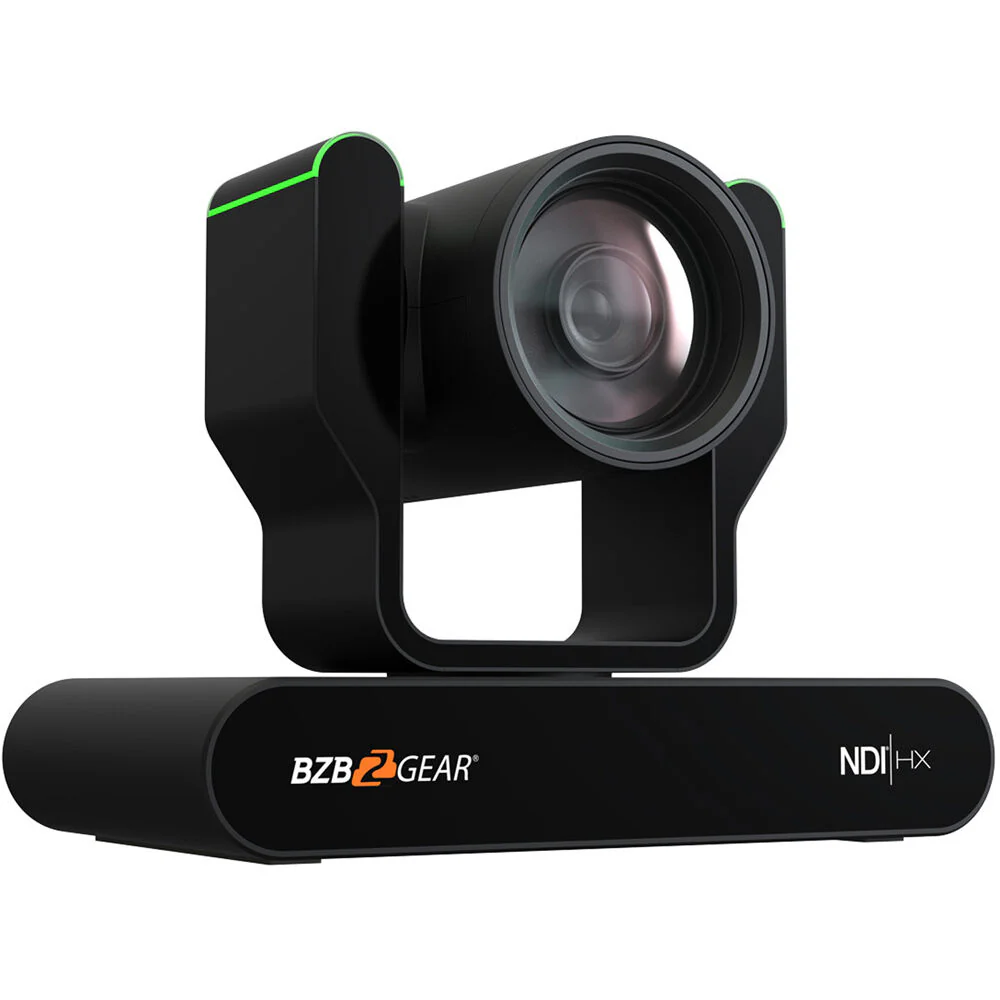 BZBGEAR Live Streaming NDI|HX3 PTZ Camera with Auto-Tracking, Tally & 12x Zoom (Black) - Image 4