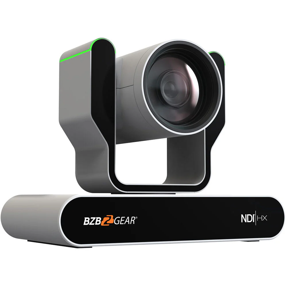 BZBGEAR Live Streaming NDI|HX3 PTZ Camera with Auto-Tracking, Tally & 12x Zoom (White) - Image 4