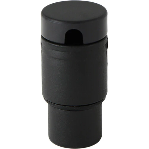 Cable Techniques Low-Profile Right-Angle XLR 3-Pin Female Connector (Large Outlet, B-Shell, Black Cap) - Image 4
