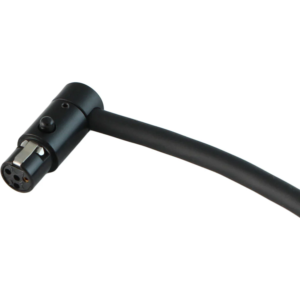 Cable Techniques LPS Low-Profile Right-Angle TA4F Connector (Large Outlet, Black Cap) - Image 4