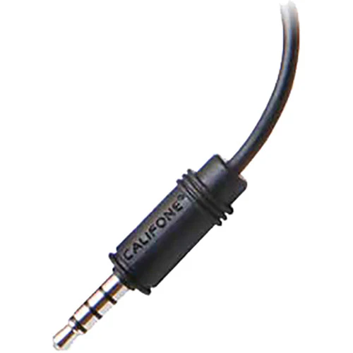 Califone 3065AVT Lightweight Personal Multimedia Stereo Headset (3.5mm To Go Plug) - Image 2