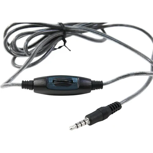 Califone KH-08GT BK On-Ear Headset with Gooseneck Microphone and 3.5mm Plug (Black) - Image 3