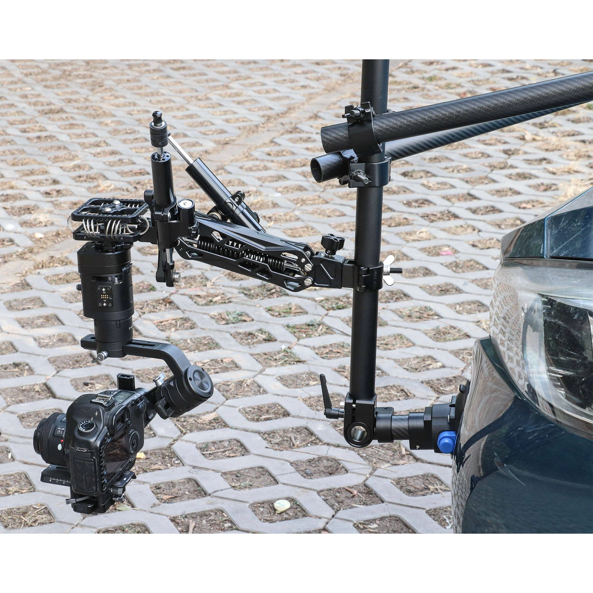 CAME-TV GS11 Camera Stabilizer Arm with Suction Mount Kit (2 to 22 lb Load) - Image 6