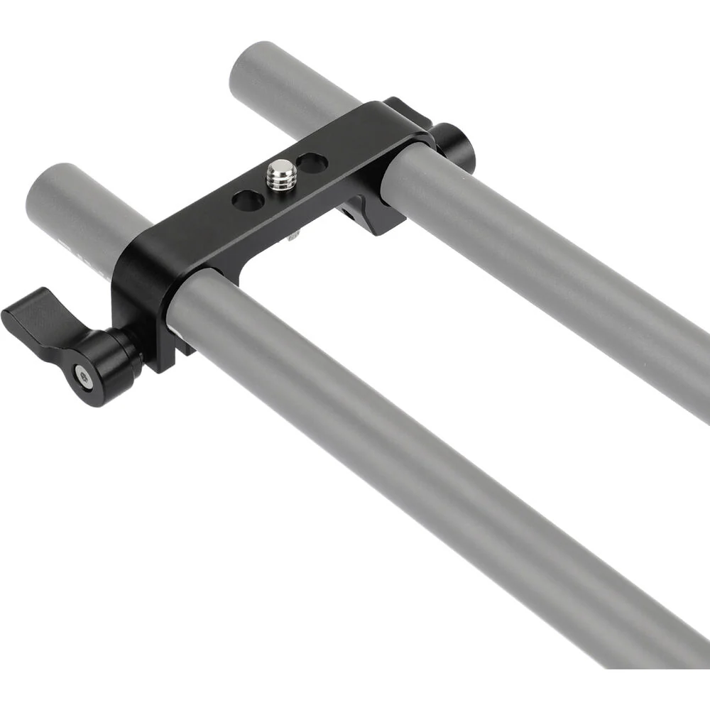 CAMVATE 15mm Dual-Rod Clamp with 1/4"- 20 Accessory Mounting Holes - Image 3