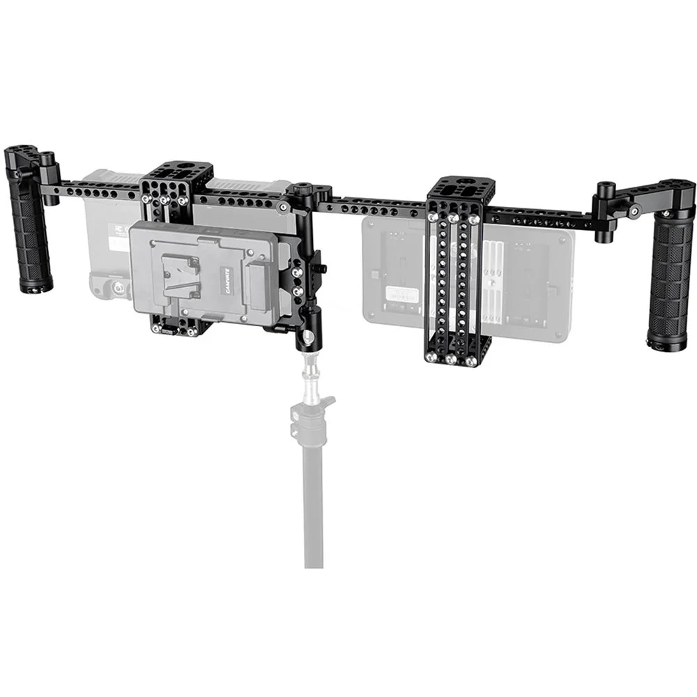 CAMVATE Dual 7" Director's Monitor Cage with Rubber Grips - Image 6