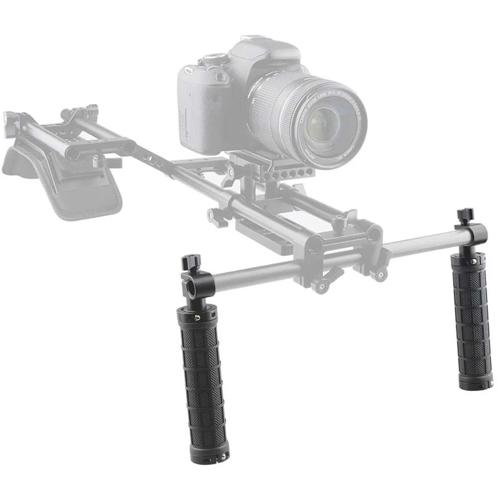 CAMVATE Handgrips with 15mm Rod Clamps (Set of 2, Black) - Image 7