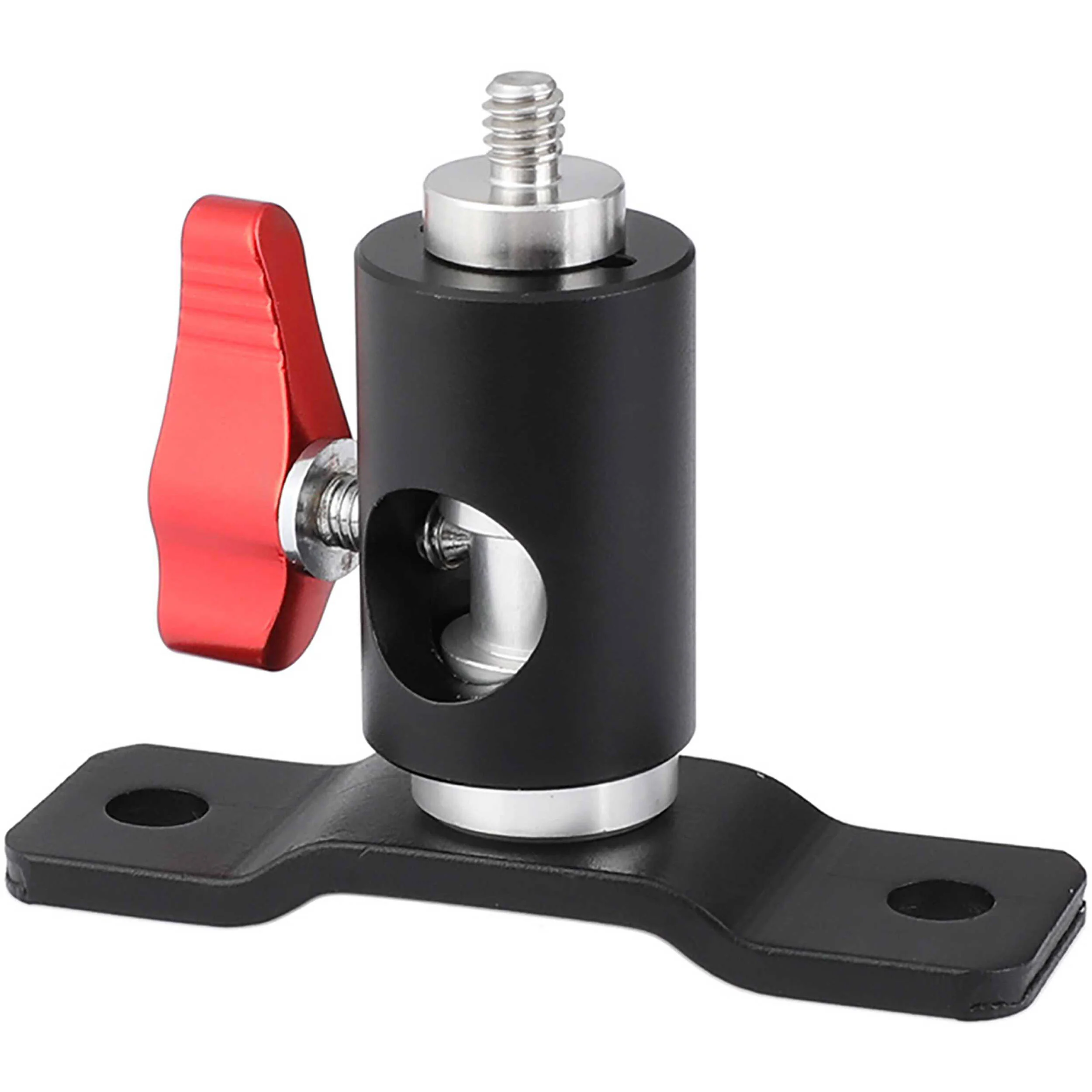 CAMVATE Light Stand Head Adapter with 1/4''-20 Screw & Wall Mount - Image 2