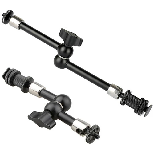 CAMVATE Magic Arms with Shoe Mounts (7 & 11", Black Knob) - Image 3
