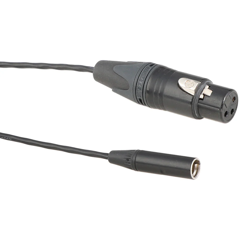 CAMVATE Mini 3Pin XLR Male To Full 3Pin XLR Female Cable For BMPCC 4K - Image 5