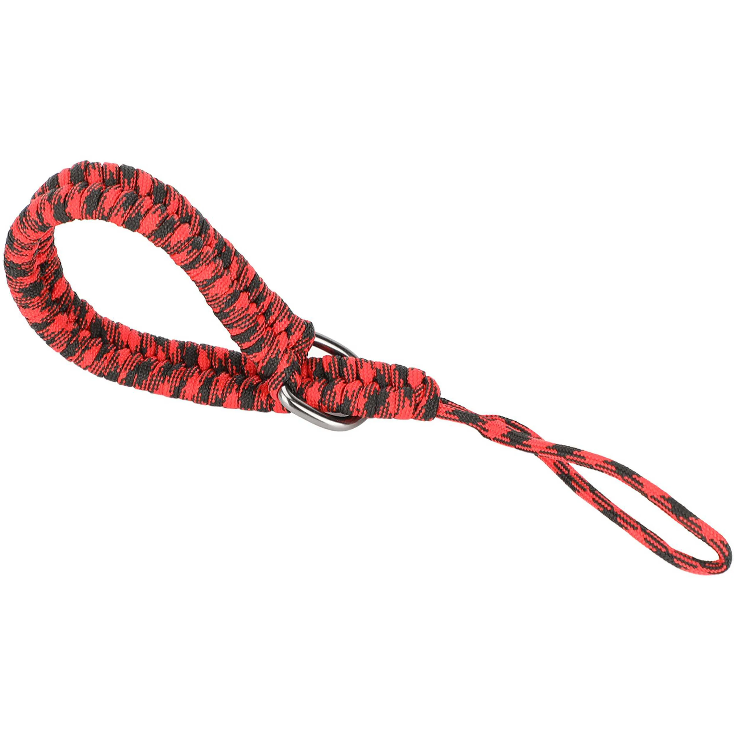 CAMVATE Paracord Wrist Strap (Red & Black) - Image 2