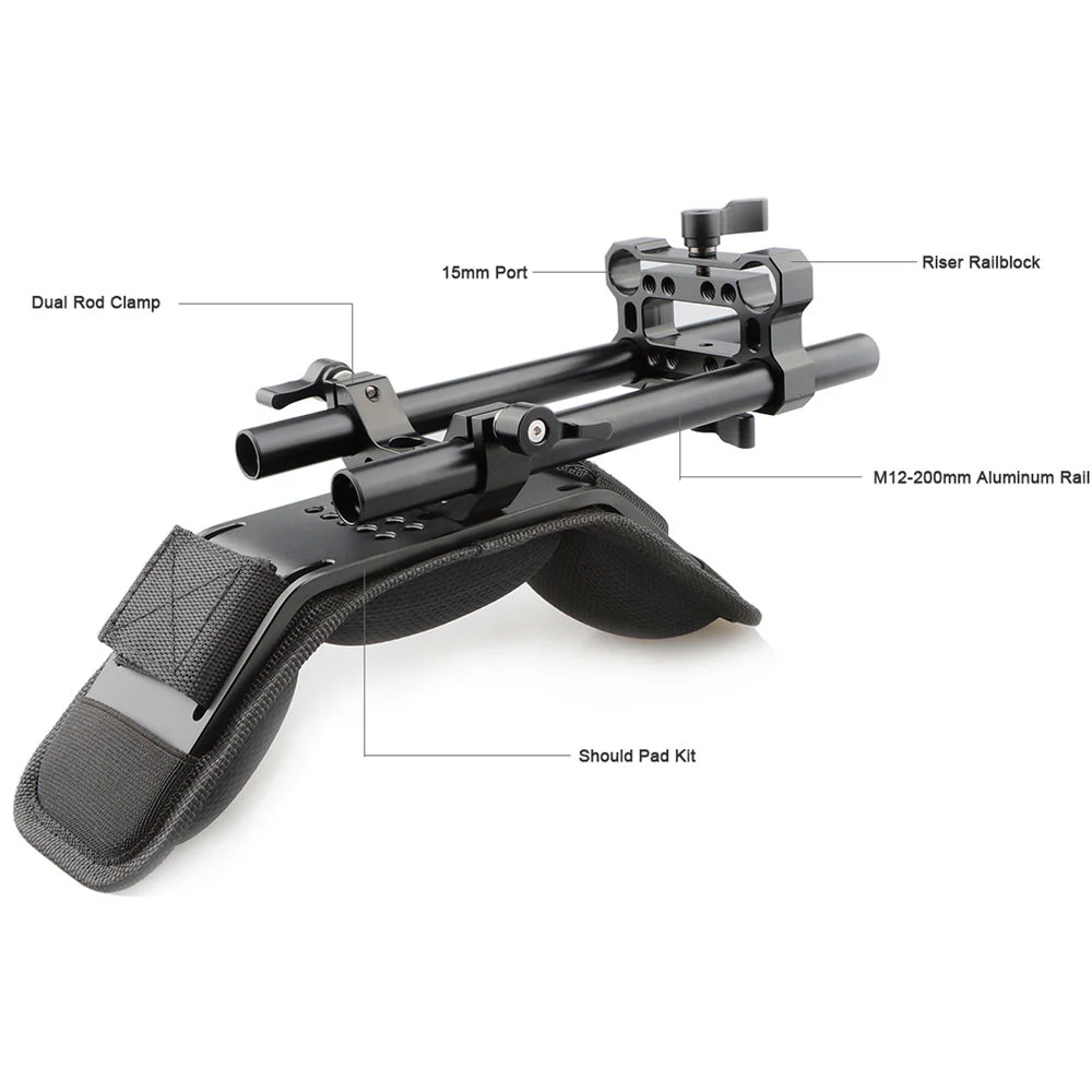 CAMVATE Shoulder Mount Kit for 15mm LWS Rigs - Image 5