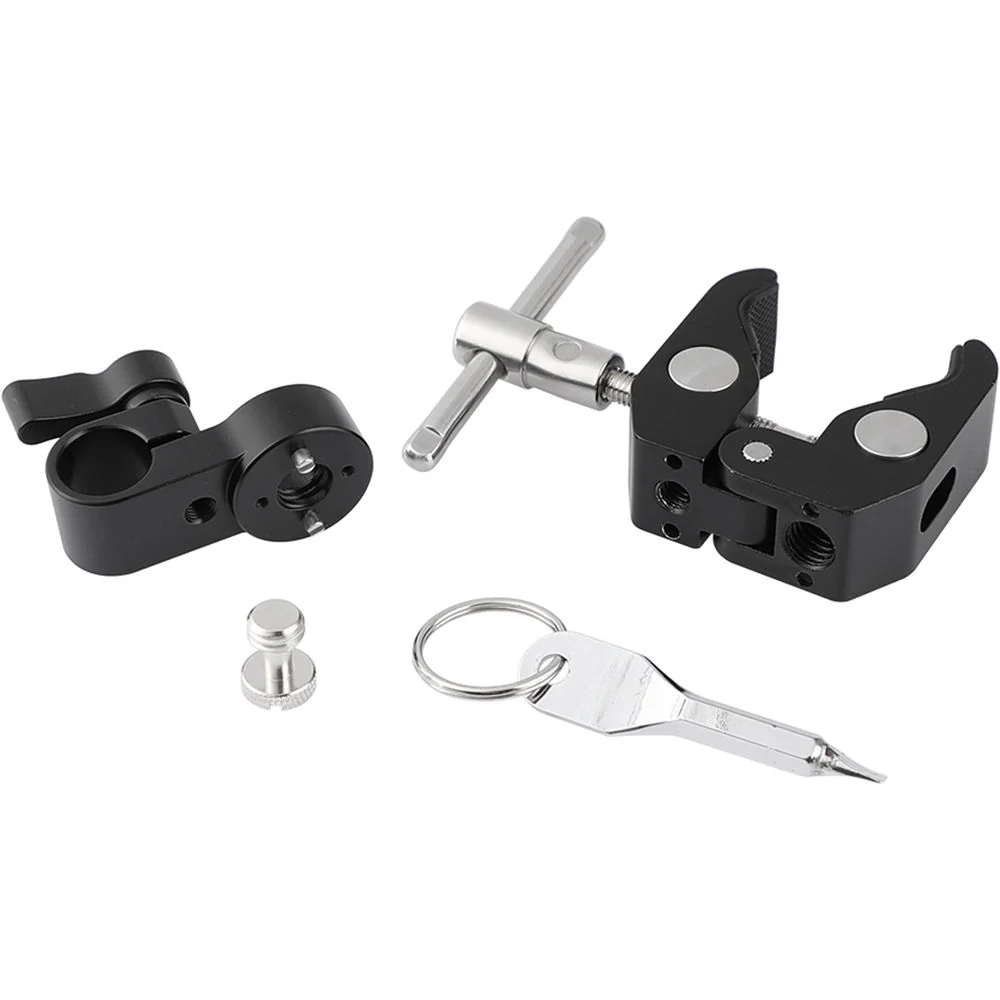 CAMVATE Super Crab Clamp with 15mm Single Rod Adapter - Image 4