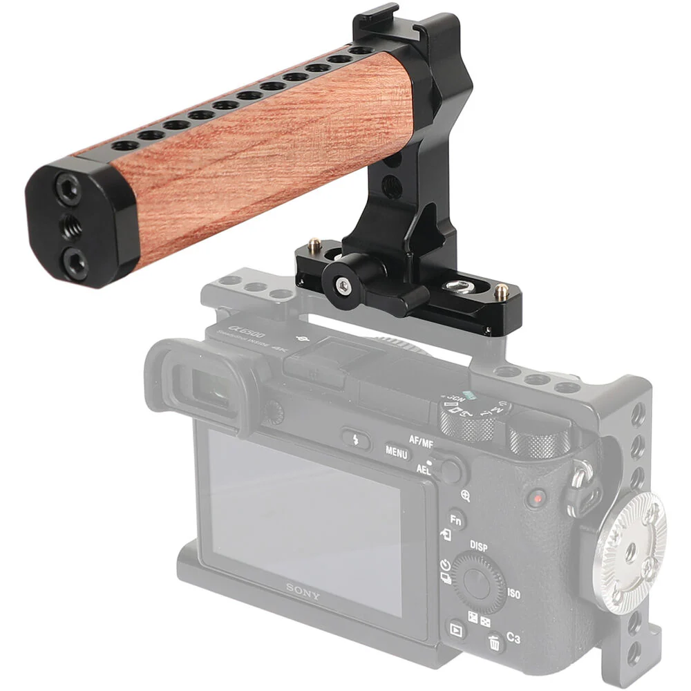 CAMVATE Wood Top Handle with 2.76" NATO Rail - Image 4