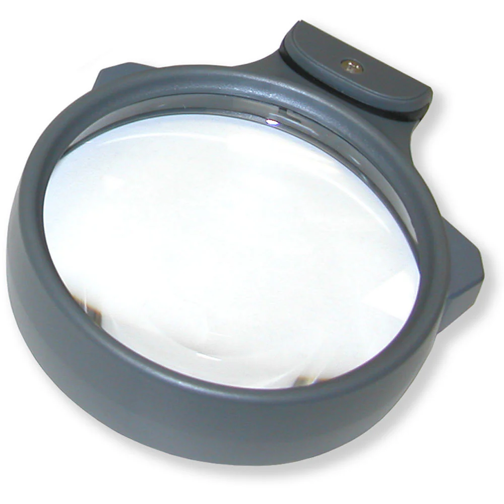 Carson HM-30 Three-in-One Lighted Hobby Magnifier (2x, 2x with 3x Spot, 3.5x) - Image 2