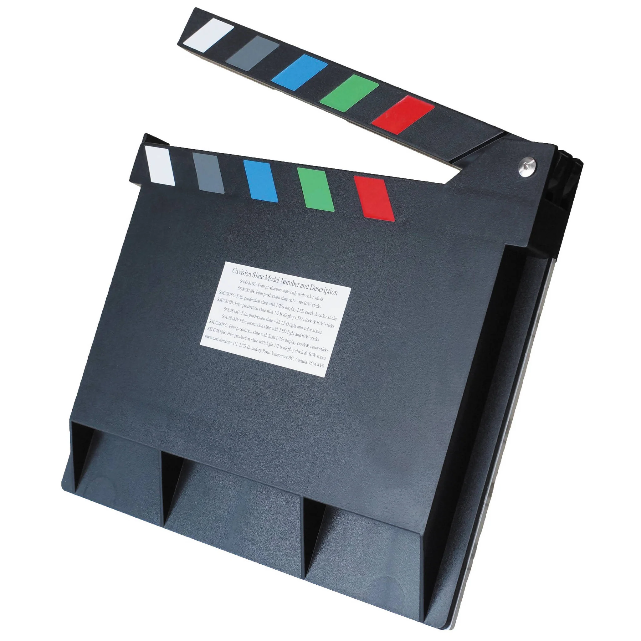 Cavision Next-Generation Slate with LED Light and Color Clap Sticks - Image 2