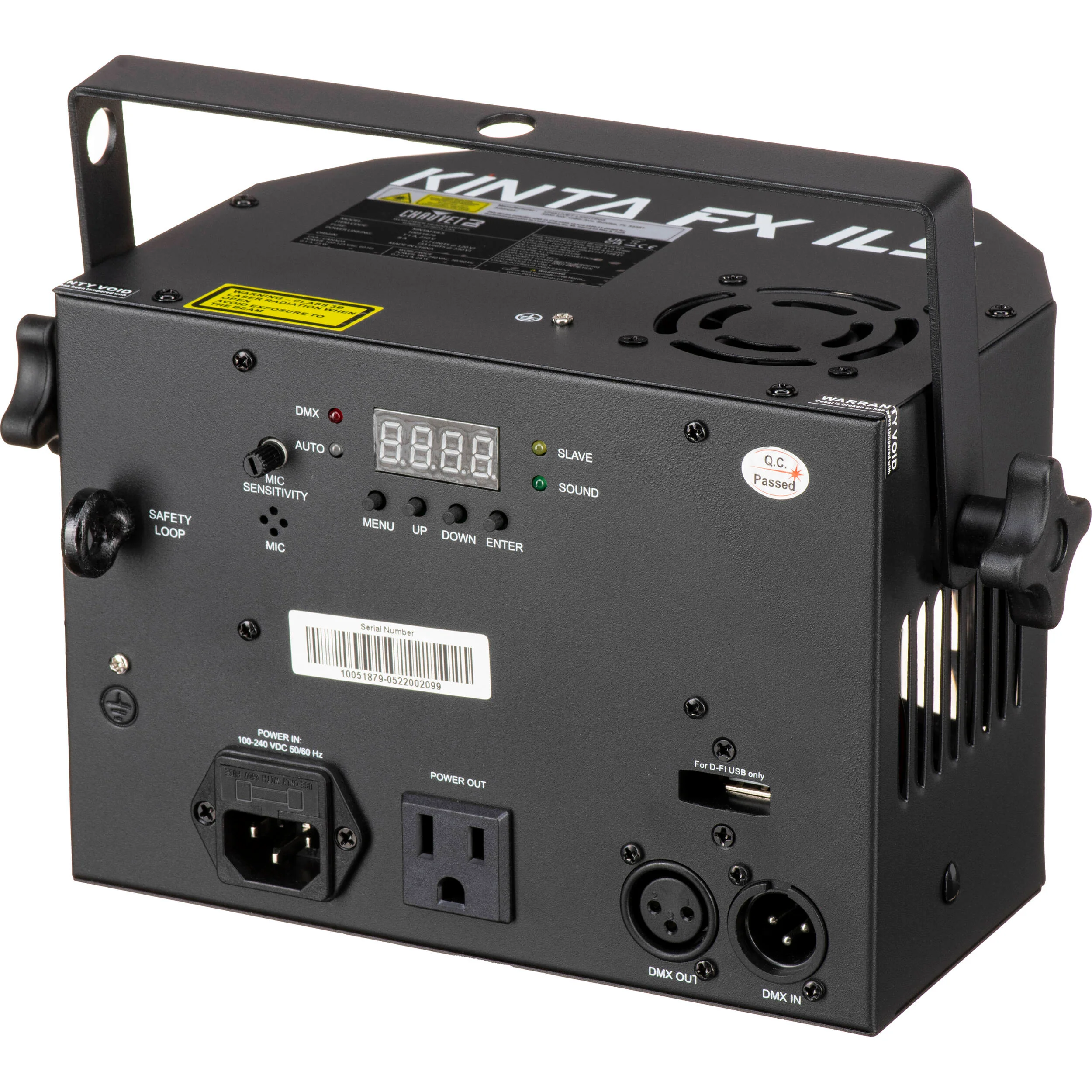 CHAUVET DJ Kinta FX ILS RGBW LED Derby, Laser, LED, Strobe Multi-Effect Fixture - Image 6
