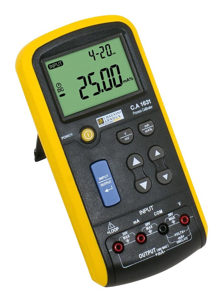 CHAUVIN ARNOUX P01654402 Calibrator, CA1631, Current, Voltage, 205 mm, 97 mm, 45 mm, Voltage:0.02%+3pts, Current:0.015%+3pts - Image 3