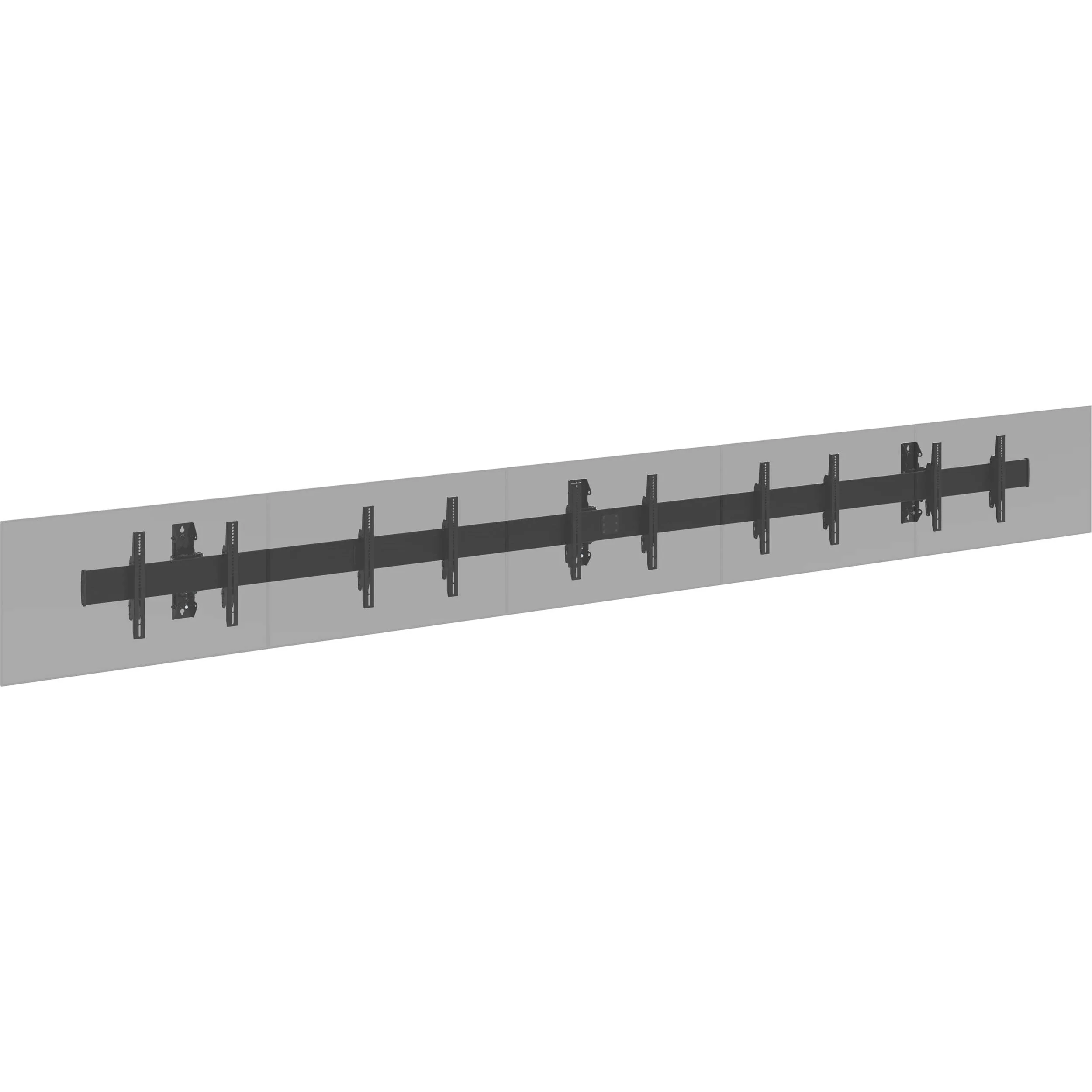 Chief Fusion Large Wall 5 x 1 Modular Menu Board Mount (Landscape) - Image 2
