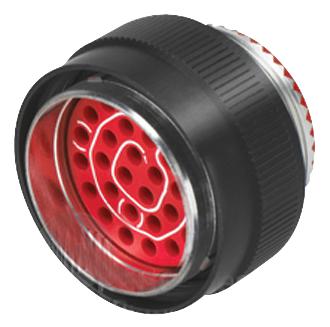 Cinch Connectivity Solutions BACC63BP24C30P6H BACC63BP24C30P6H Circular Connector BACC63 Straight Plug 30 Contacts Crimp Pin - Not Supplied