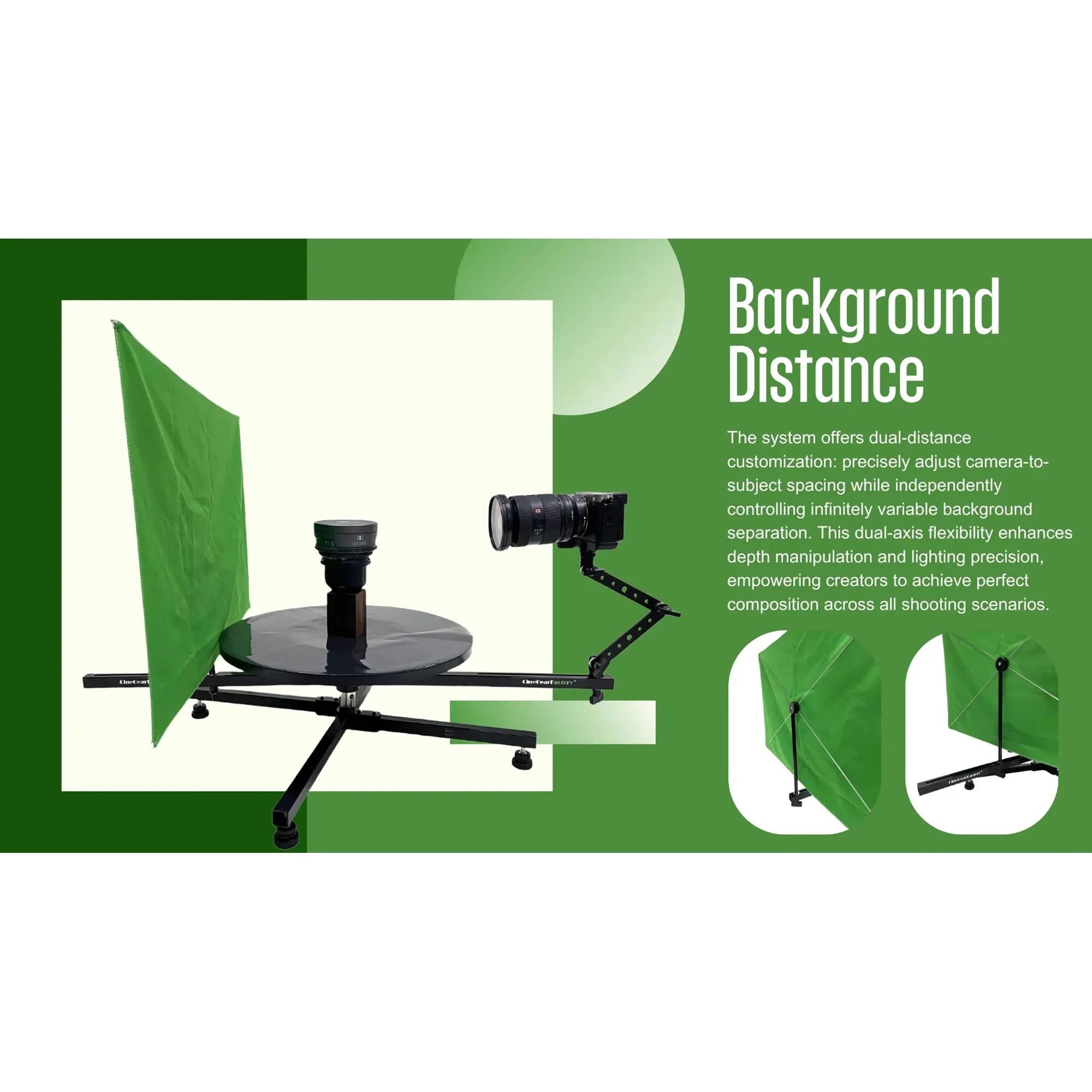 CineGearFactory C2 360&deg; Rotating Camera Platform - Image 6