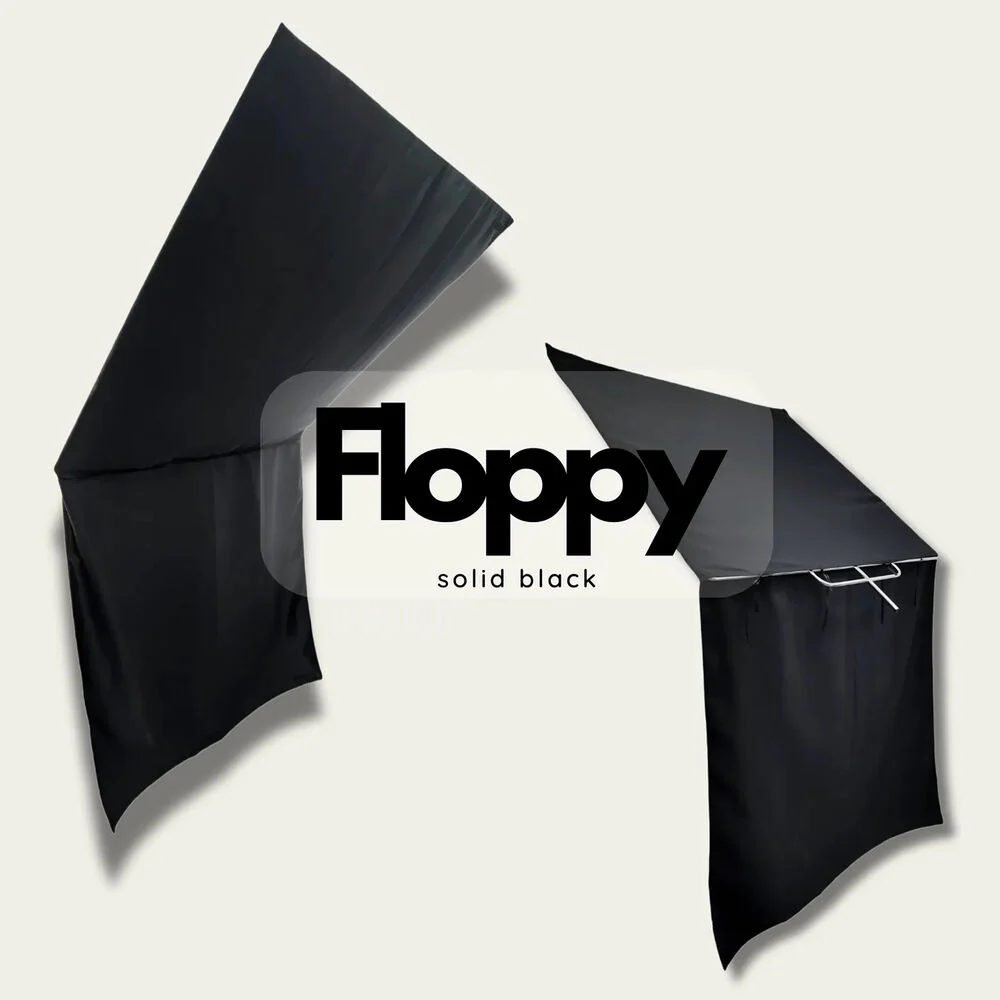 CineGearFactory Solid Black Floppy Flag (35.4 x 47.2") - Image 3