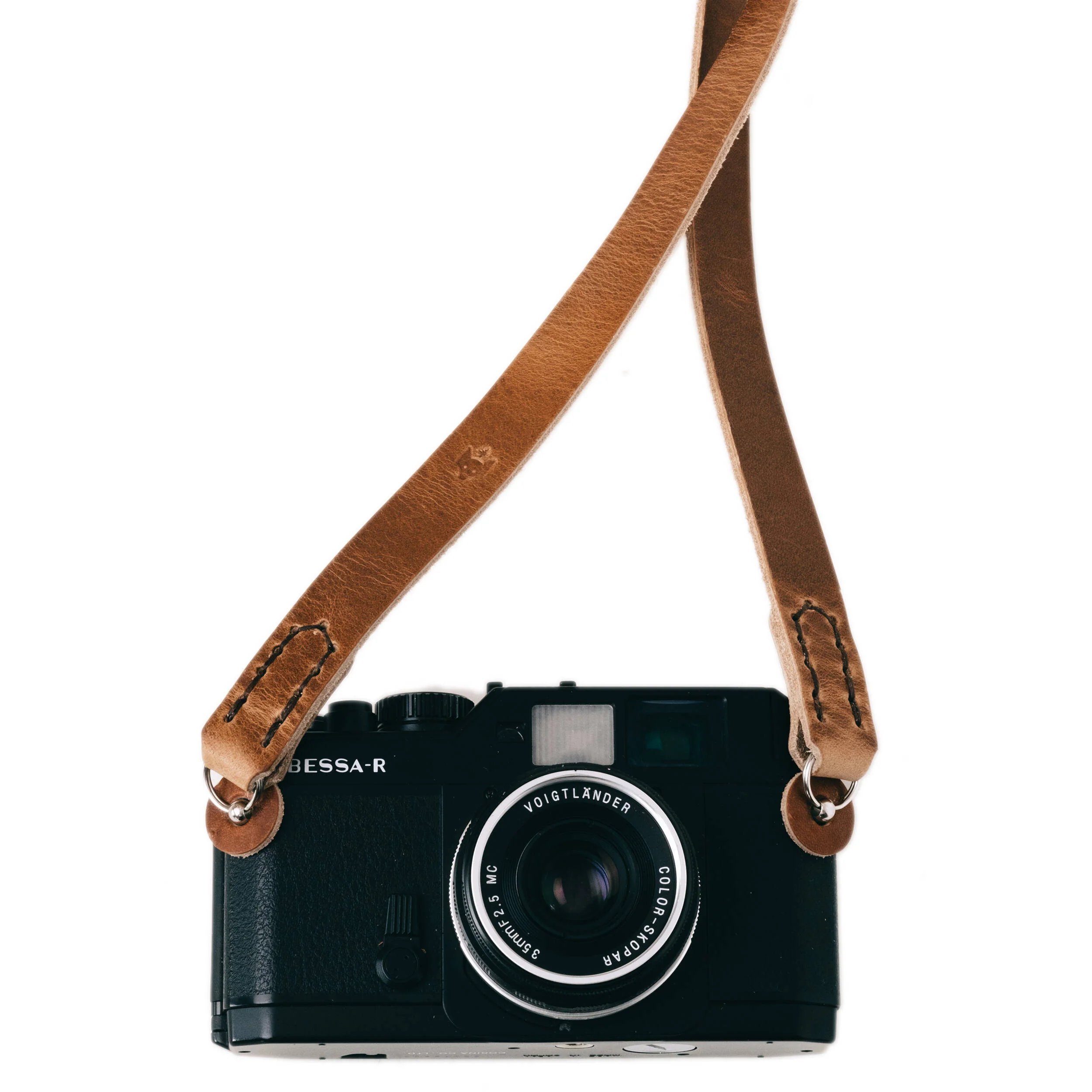 Clever Supply Co. Traditional Camera Strap (English Tan, 40") - Image 2