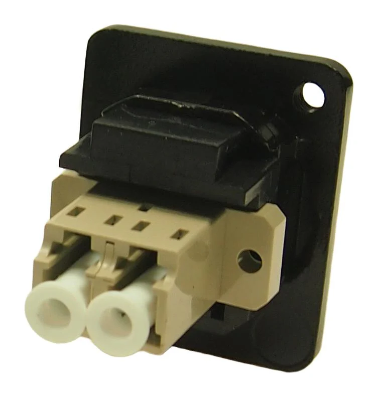 Cliff Electronic Components CP30214M3B CP30214M3B Fiber Optic Adapter Multi Mode M3 LC Duplex Straight FT - Image 2