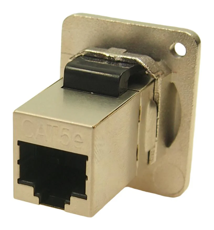 Cliff Electronic Components CP30220SM3 CP30220SM3 In-Line Adapter Cat5e Shld M3 Hole RJ45 Adaptor FT Jack 8 Ways - Image 2