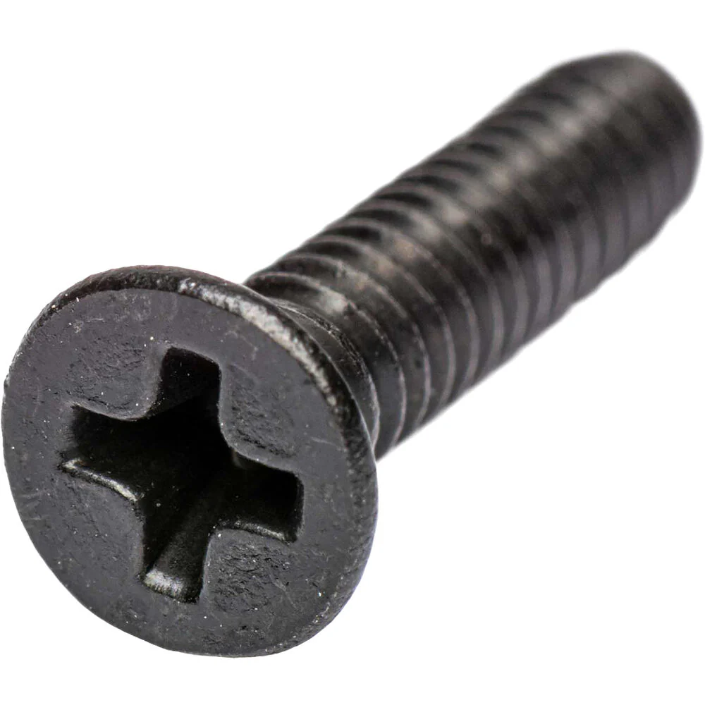 Connectronics 4-40 x 1/2" Flat Head Countersunk Screws for Chassis Mount Connectors (100-Pack, Black) - Image 3