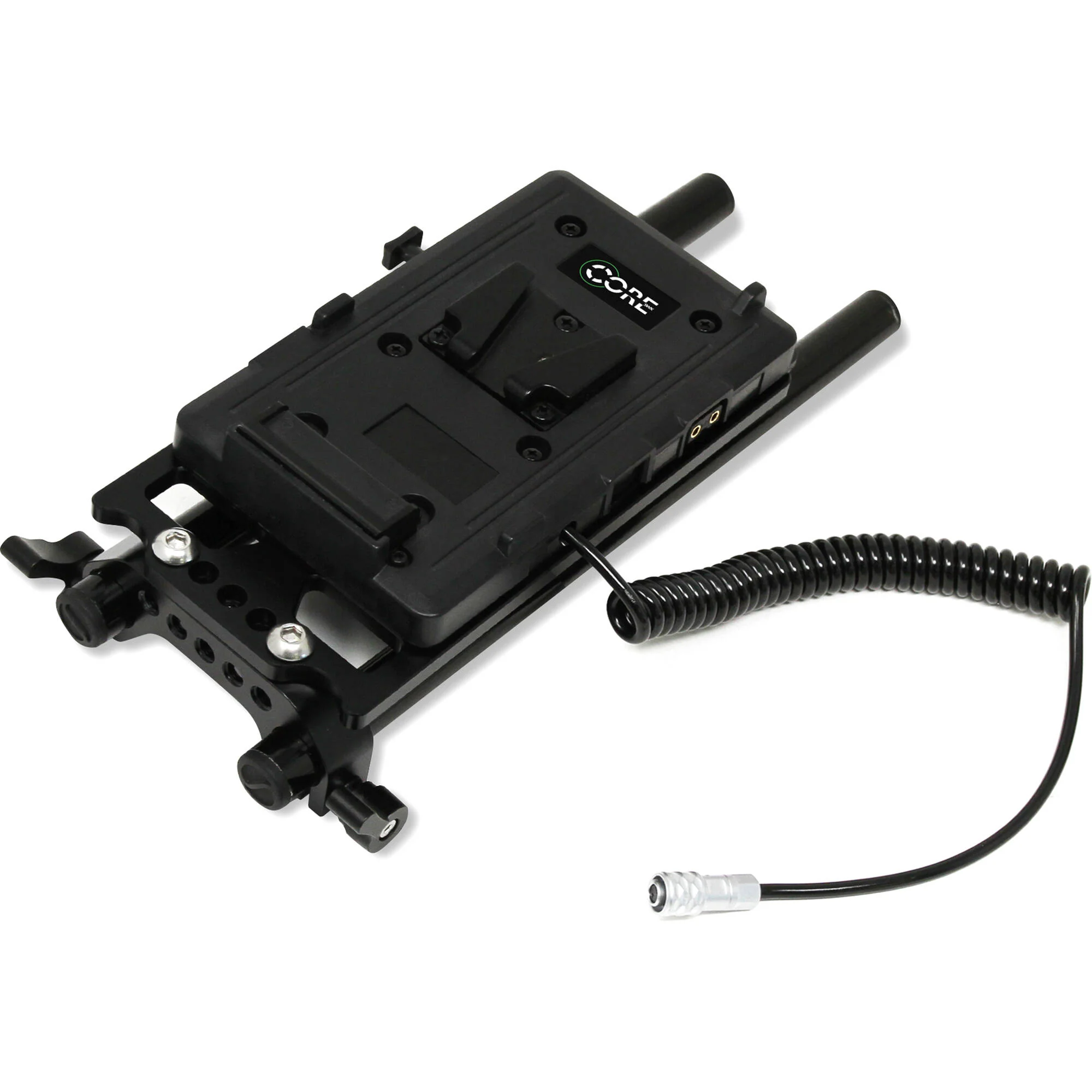 Core SWX Battery Plate with Cheese Plate & 15mm LWS Rod Clamp for BMPCC 6K/4K (V-Mount) - Image 3