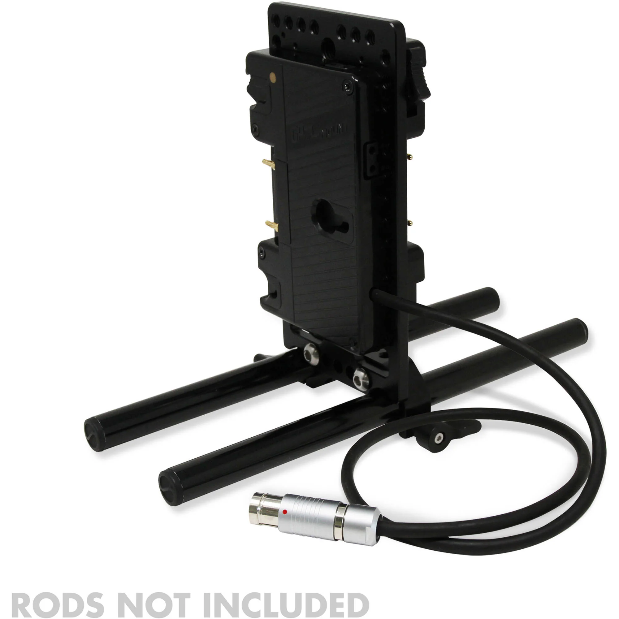 Core SWX Dual Gold Mount Battery Plate with 15mm LWS Rod Clamp for ARRI ALEXA Mini/Mini LF Cameras - Image 4
