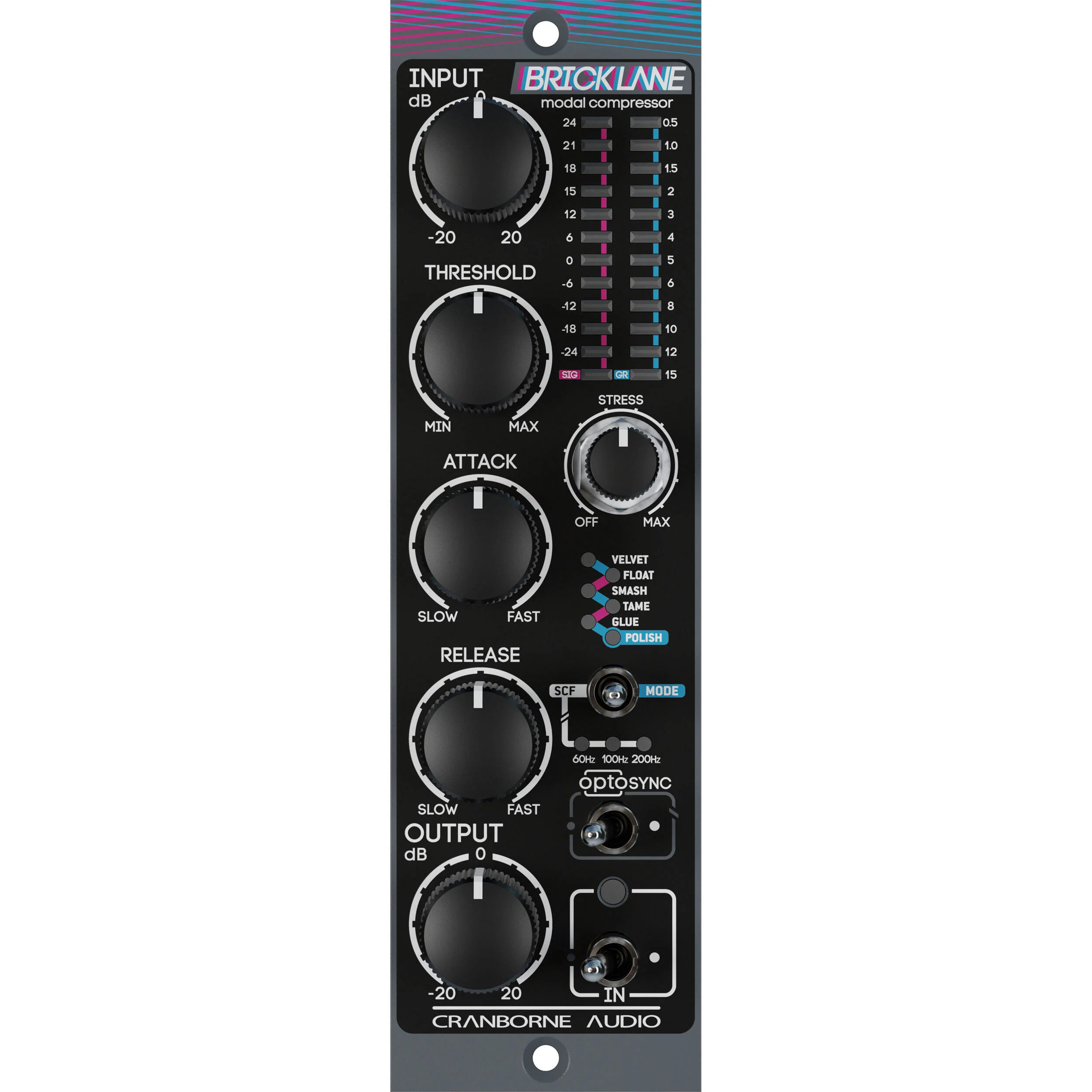 Cranborne Audio Brick Lane 500 Modal PWM Compressor for 500 Series - Image 2