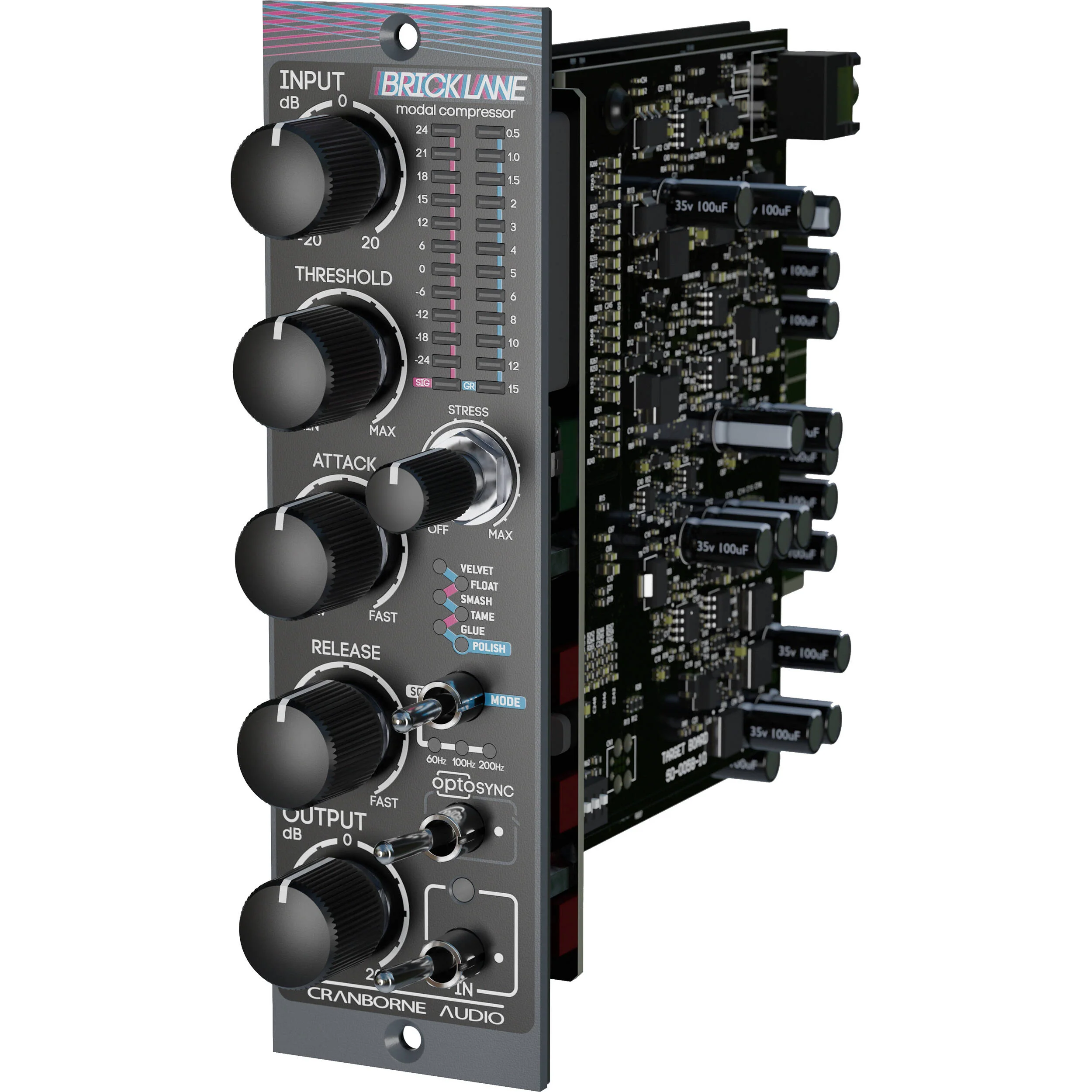 Cranborne Audio Brick Lane 500 Modal PWM Compressor for 500 Series - Image 3