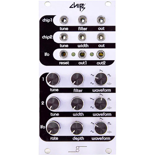Cre8audio Chipz Dual VCO with LFO Eurorack Module (12 HP) - Image 2