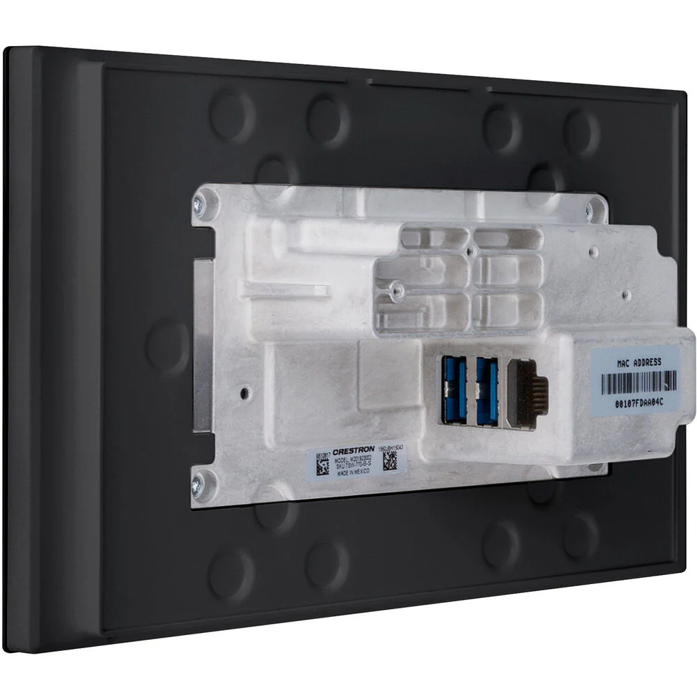 Crestron 7" Room Scheduling Touchscreen (Black) - Image 3