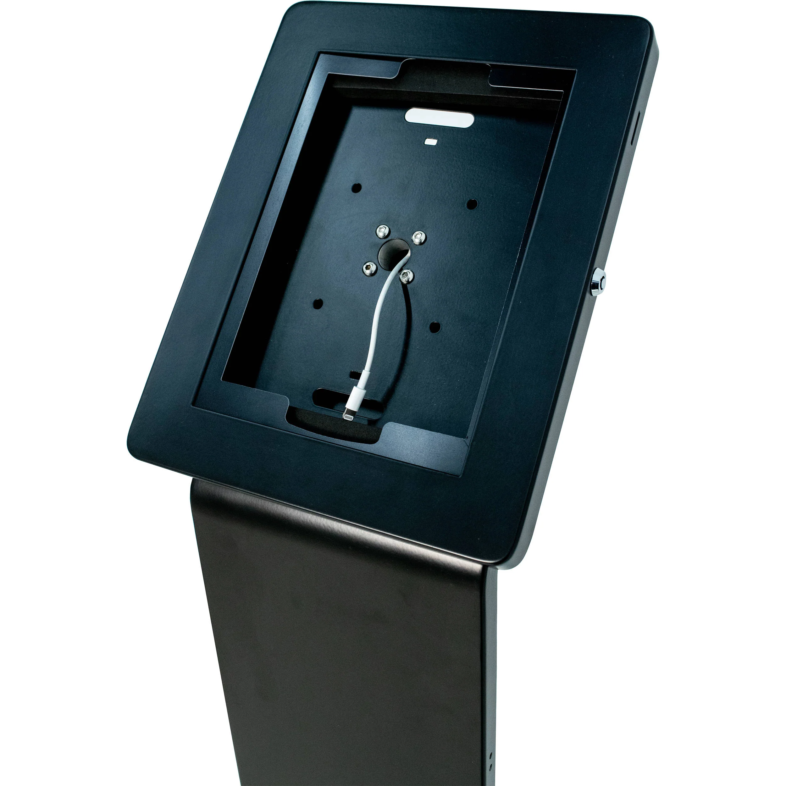 CTA Digital Premium Locking Floor Stand Kiosk for Select iPad, Galaxy, and Other 9.7-10.5" Tablets - Image 12