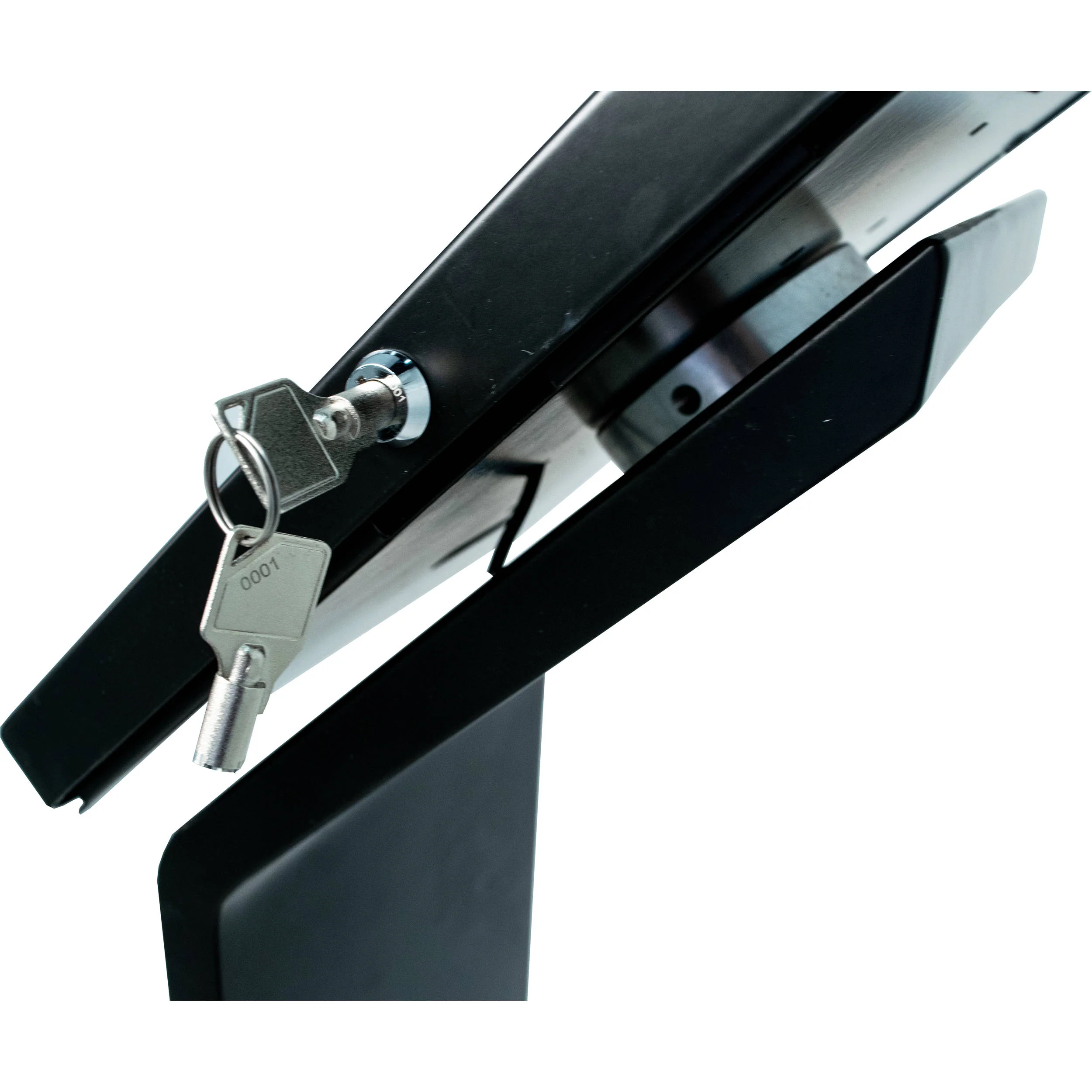 CTA Digital Premium Locking Floor Stand Kiosk for Select iPad, Galaxy, and Other 9.7-10.5" Tablets - Image 15