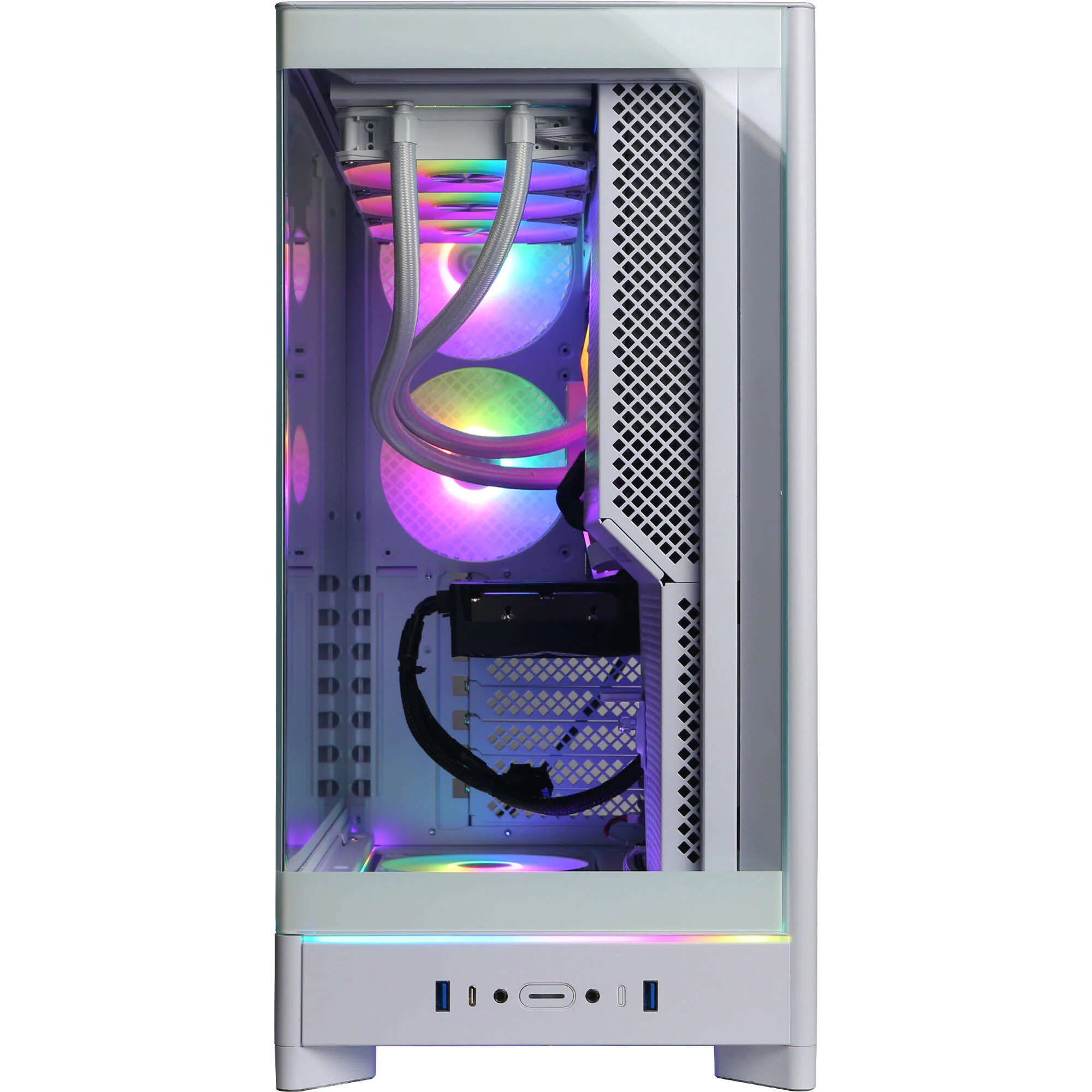 CyberPowerPC Gamer Supreme Liquid Cool Desktop Computer (White) - Image 2